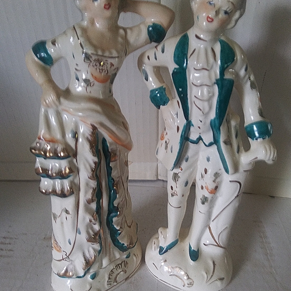Victorian courting couple
